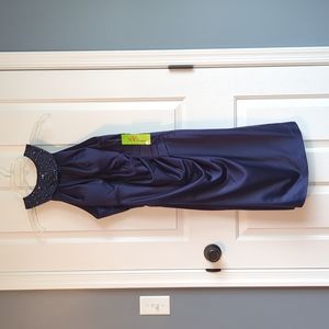 NWT navy blue cocktail dress